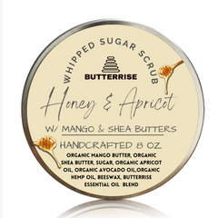 HONEY AND APRICOT WHIPPED SUGAR SCRUB