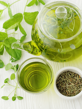 GREEN TEA AND LIME